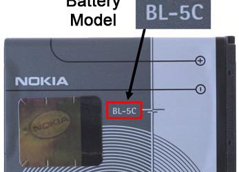 BL-5C Nokia batterij