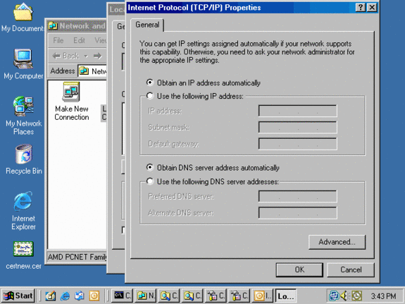 Screenshot internetprotocol ip