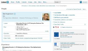 LinkedIn Bart Hogendoorn