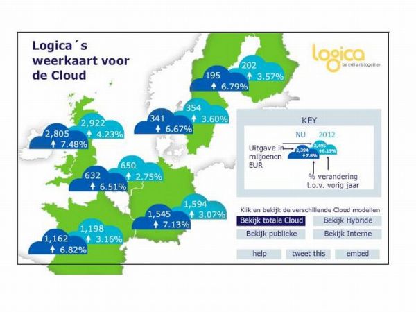 Logica weerkaart