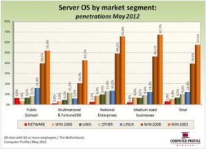 Server-OS per segment