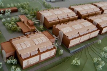 Maquette datacenter T-Systems in Biere