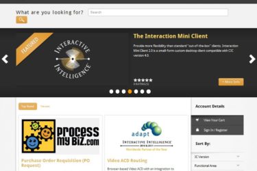 Interactive Intelligence start e-Commerce