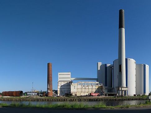 Voormalige fabriek van Suiker Unie in Groningen