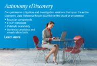 HP Autonomy eDiscovery