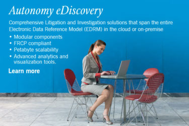 HP Autonomy eDiscovery