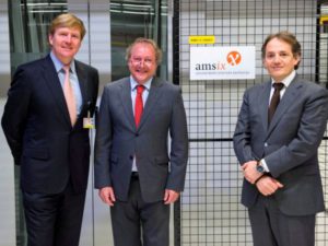 Prins Willem Alexander bij AMS-IX en Equinix
