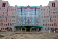 Hoofdingang nieuwe ziekenhuis Isala klinieken