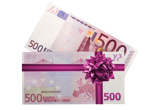 500 euro beloning