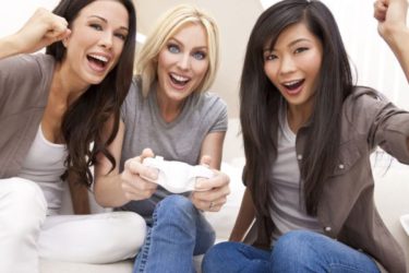 Vrouwen gaming computerspel winnen winnaar