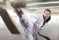 beveiliging security vrouw karate