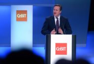 David Cameron op CeBIT 2014