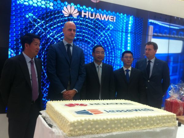 Leaseweb en Huawei op CeBIT 2014