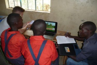 Hanzehogeschool test computergames in Kenia