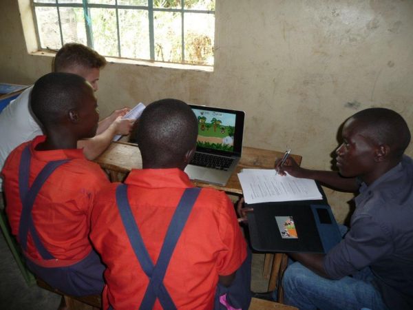 Hanzehogeschool test computergames in Kenia