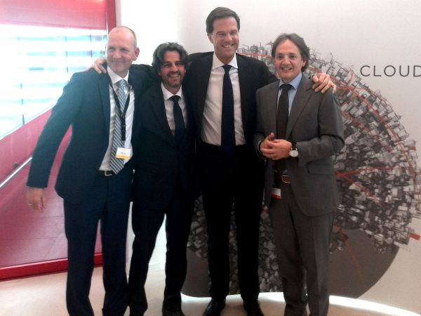 Mark Rutte bezoekt AMS3-datacenter Equinix