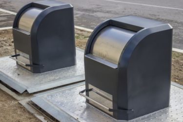 Ondergrondse afvalcontainer