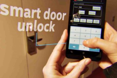 Hotel smart door unlock