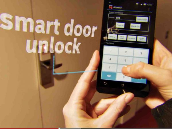 Hotel smart door unlock