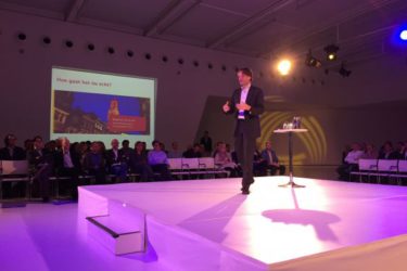 Maarten Schurink tijdens het G4 CIO congres Utrecht