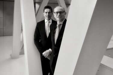 Albert Hazelhoff CVOM en Simon Sibma CJIB