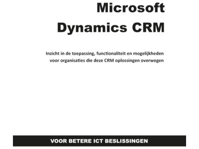 Eigenschappen van Microsoft Dynamics CRM belicht in nieuw boekje