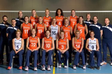 Dames volleybalteam