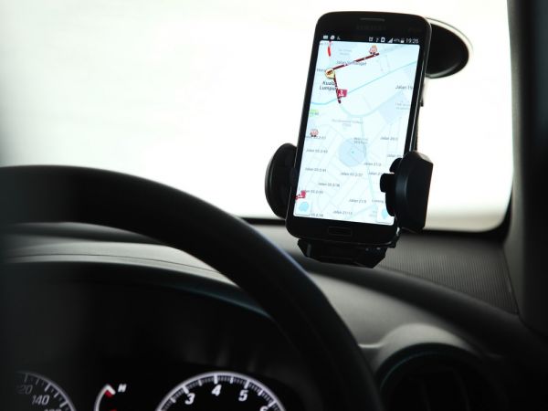 Route auto smartphone app