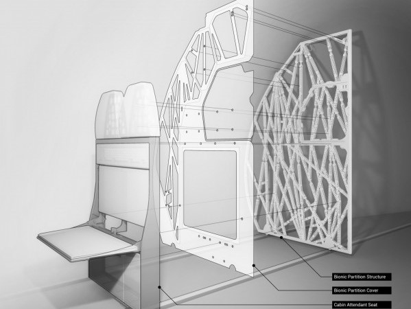 3D vliegtuigonderdeel