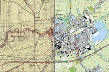 Op tijdreis in topografie via het ArcGIS-platform