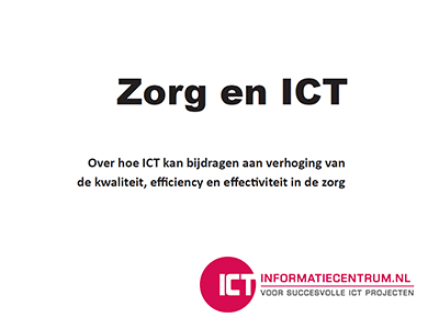 Nieuw boekje over ICT in de zorgsector