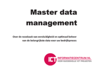 Master data management (MDM) uitgelegd in nieuw boekje