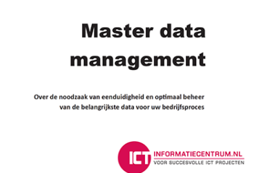 Master data management (MDM) uitgelegd in nieuw boekje