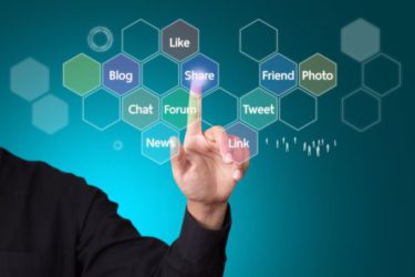 Social media gegevens delen