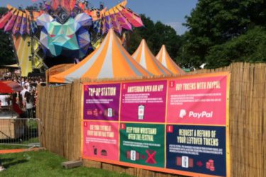 PayPayl biedt cashless betalen tijdens Open Air