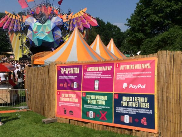 PayPayl biedt cashless betalen tijdens Open Air