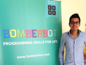 Cristian Bello ceo Bomberbot