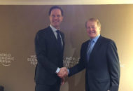 Mark Rutte en John Chambers