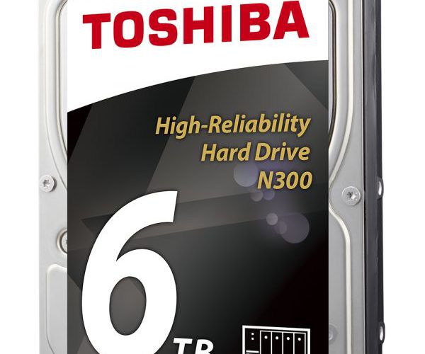 Toshiba lanceert N300 harddrive voor NAS met capaciteiten tot 6 TB