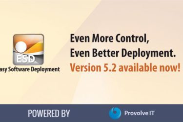 Lancering versie 5.2 Easy Software Deployment.
