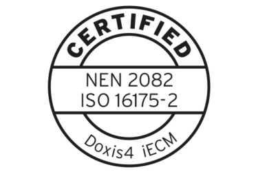 NEN 2082 en ISO 16175-2 certificatie voor Doxis4