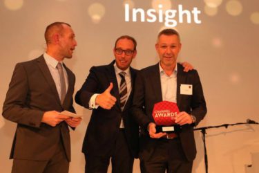 Channel Awards 2016, winnaar software license partner Insight