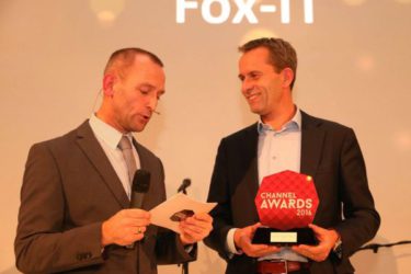 Channel Awards 2016, winnaar specialized reseller Fox-IT