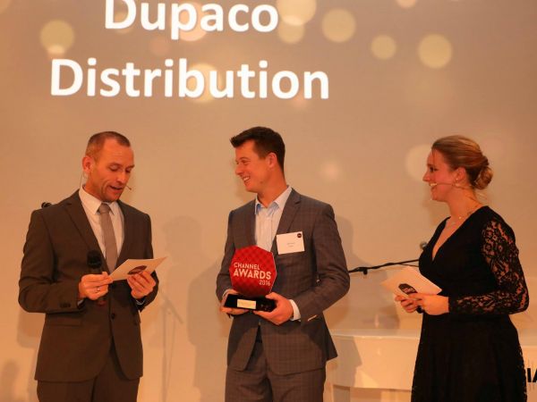 Channel Awards 2016, winnaar specialized distributor Dupaco Distribution