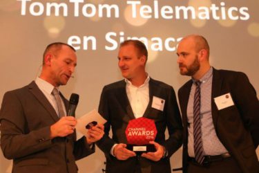 Channel Awards 2016, winnaar vertical market TomTom Telematics en Simacan