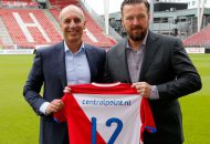 Centralpoint-directeur Brian Speelman en Martijn Standaart, Commercieel Directeur van FC Utrecht