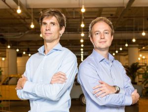 Hotelchamp co-founders Kristian Valk en Kasper Middelkoop