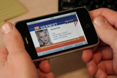 Amber Alert melding op iPhone