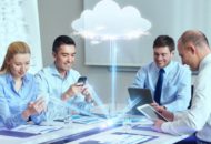 Cloud computing bedrijf samenwerken