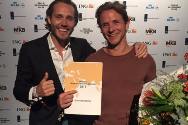 Wonderkind-ceo's Laurent Scholten en Lars Wetemans winnen Oranje Handelsmissiefonds